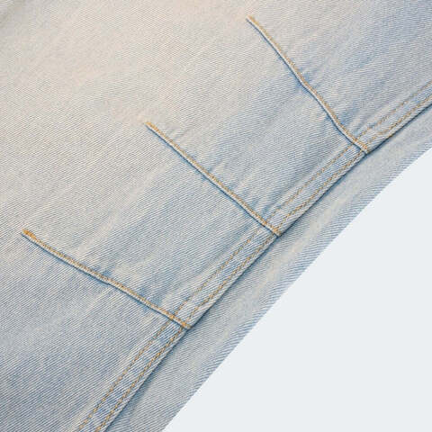 adidas Originals阿迪三叶草2025女子DENIM BN PANT牛仔长裤KG0200