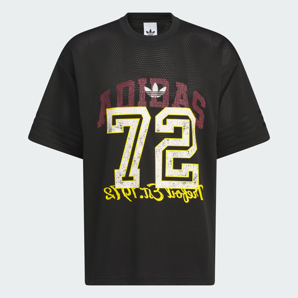 adidas Originals阿迪三叶草2025男子BBLS MESH TEE针织无领短TKF0720