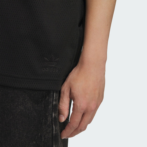 adidas Originals阿迪三叶草2025男子BBLS MESH TEE针织无领短TKF0720