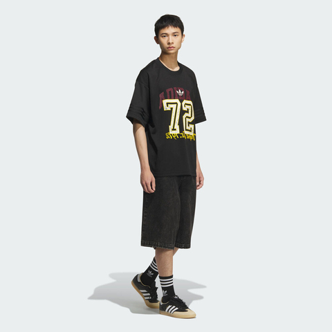 adidas Originals阿迪三叶草2025男子BBLS MESH TEE针织无领短TKF0720
