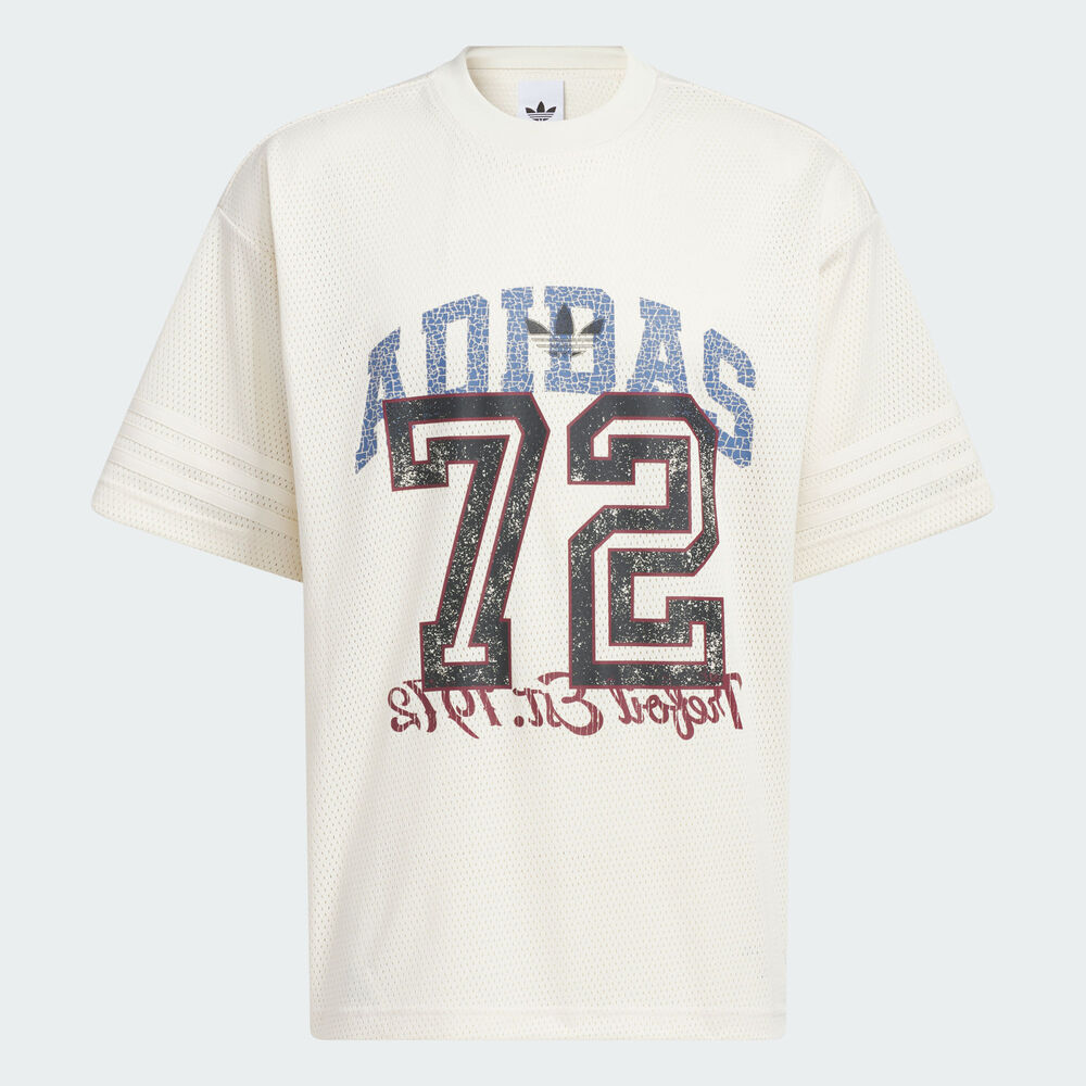 adidas Originals阿迪三叶草2025男子BBLS MESH TEE针织无领短TKF0721