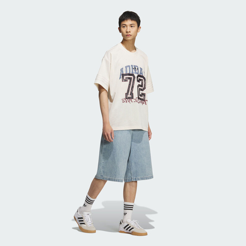 adidas Originals阿迪三叶草2025男子BBLS MESH TEE针织无领短TKF0721
