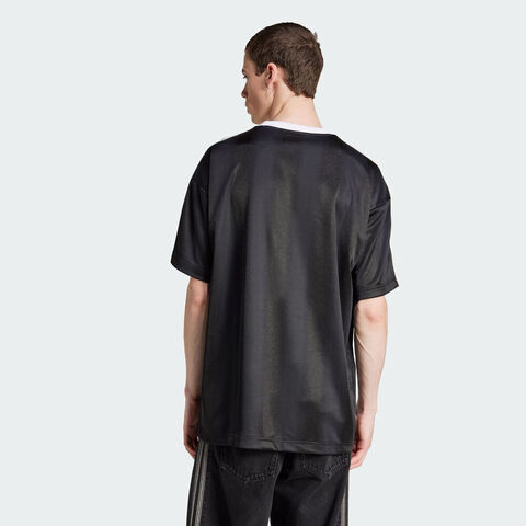 adidas Originals阿迪三叶草2025男子JACQUARD JERSEY针织无领短TJW5876