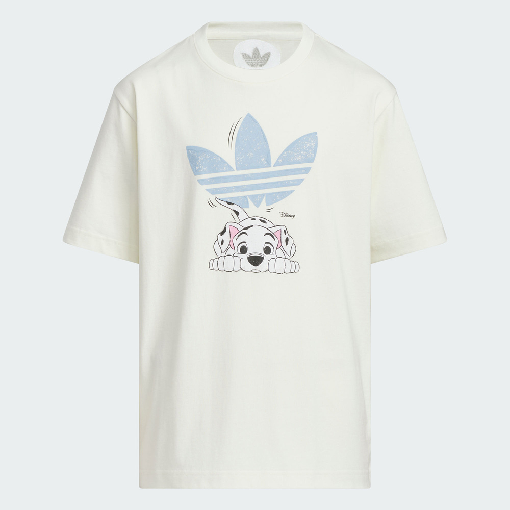 adidas Originals阿迪三叶草2025男大童JK 101 TEE针织无领短TKG6627