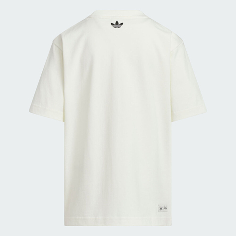 adidas Originals阿迪三叶草2025男大童JK 101 TEE针织无领短TKG6627