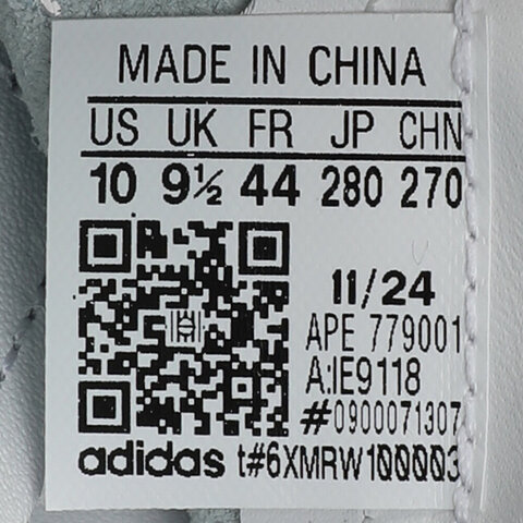 adidas Originals阿迪三叶草2025中性STAN SMITH DECONENERGYIE9118