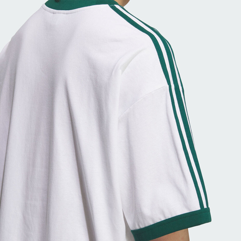 adidas Originals阿迪三叶草2025男子RINGER TEE针织无领短TKC2602