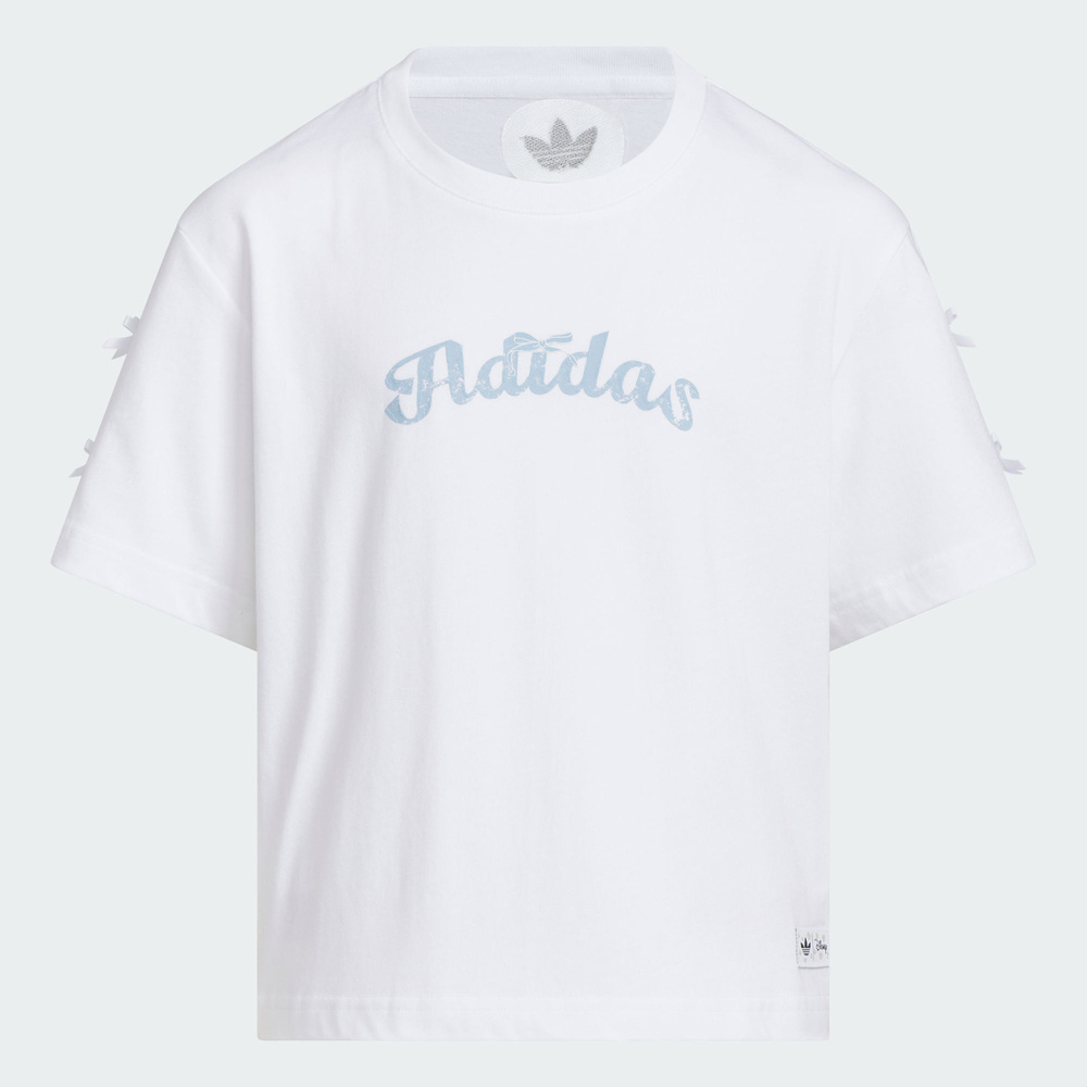 adidas Originals阿迪三叶草2025男大童JG 101 TEE针织无领短TKG6625