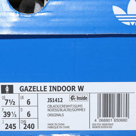 adidas Originals阿迪三叶草2025中性GAZELLE INDOOR WORI-CLASSICJS1412