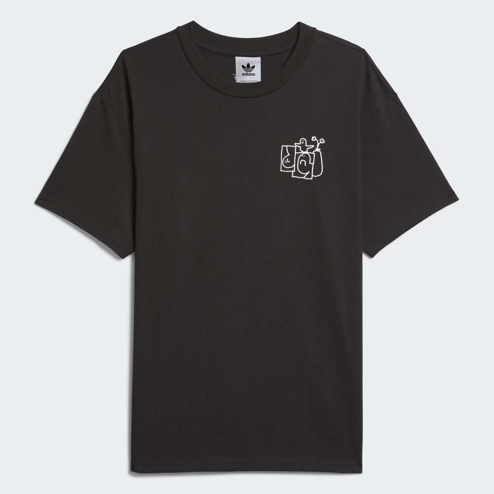 adidas Originals阿迪三叶草2025男子SHMOO G TEE 1针织无领短TKD1871