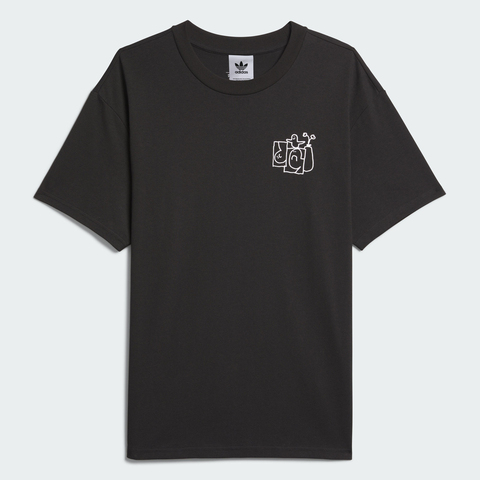 adidas Originals阿迪三叶草2025男子SHMOO G TEE 1针织无领短TKD1871