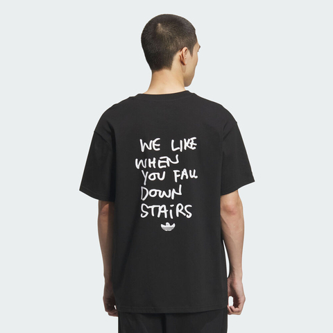 adidas Originals阿迪三叶草2025男子SHMOO G TEE 1针织无领短TKD1871