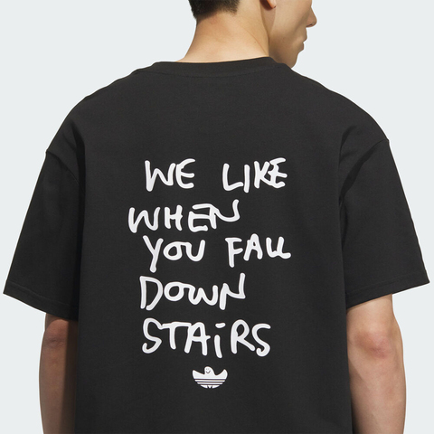 adidas Originals阿迪三叶草2025男子SHMOO G TEE 1针织无领短TKD1871