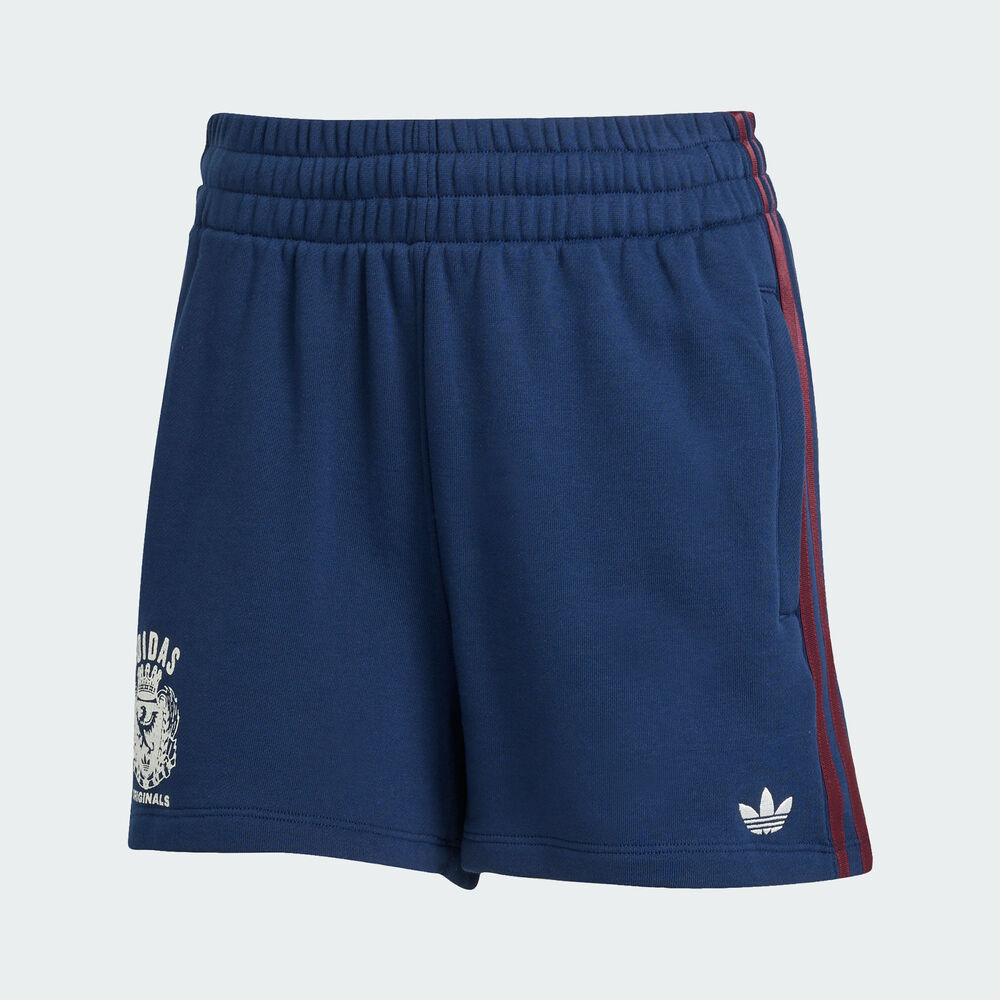 adidas Originals阿迪三叶草2025女子GRFX SHORTS针织短裤JW6065