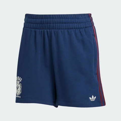adidas Originals阿迪三叶草2025女子GRFX SHORTS针织短裤JW6065