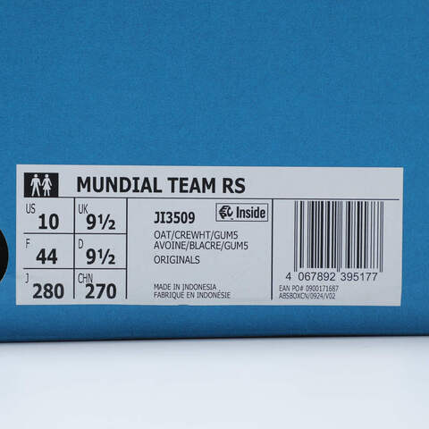 adidas Originals阿迪三叶草2025中性MUNDIAL TEAM RSENERGYJI3509