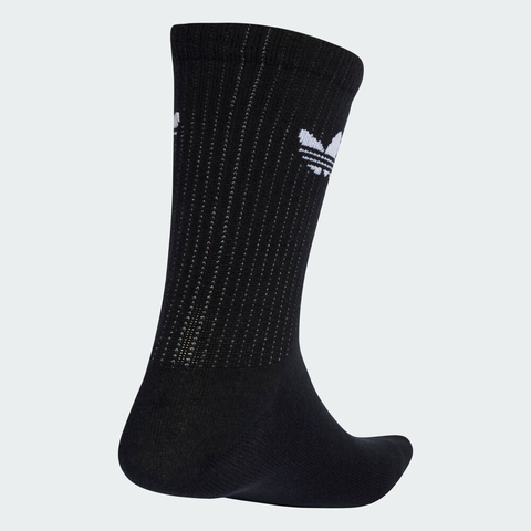 adidas Originals阿迪三叶草2025中性REFL CREW S 2P中袜优惠装JX5222