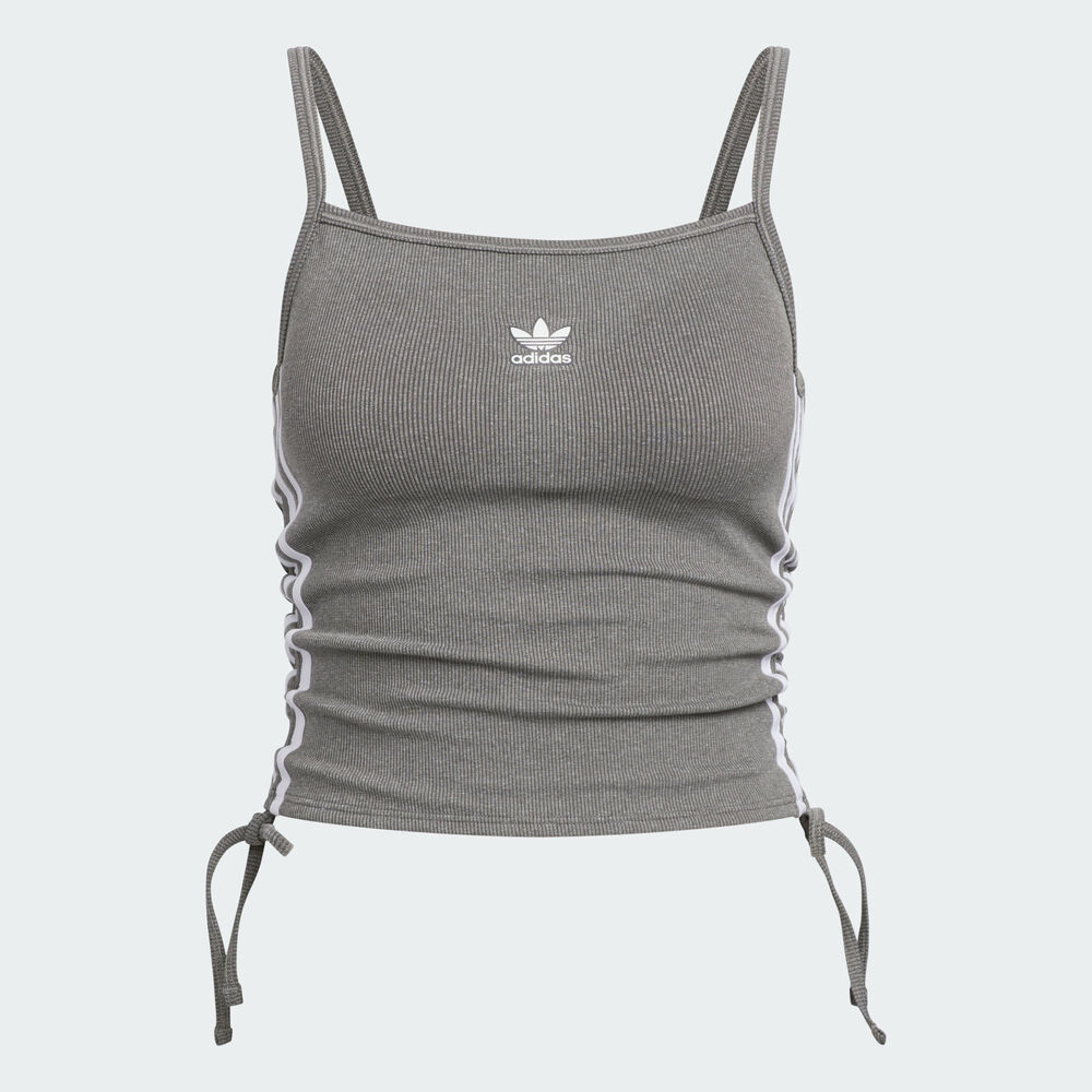 adidas Originals阿迪三叶草2025女子DRAWSTRING TANK吊带背心KE3889