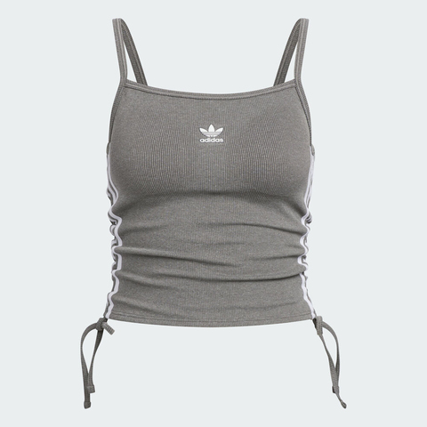 adidas Originals阿迪三叶草2025女子DRAWSTRING TANK吊带背心KE3889