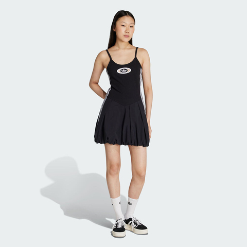 adidas Originals阿迪三叶草2025女子BALLOON DRESS无袖连衣裙KC8798