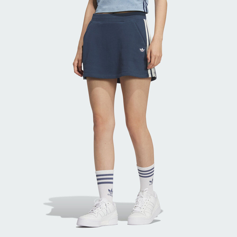 adidas Originals阿迪三叶草2025女子W SKIRT针织短裙KG8475