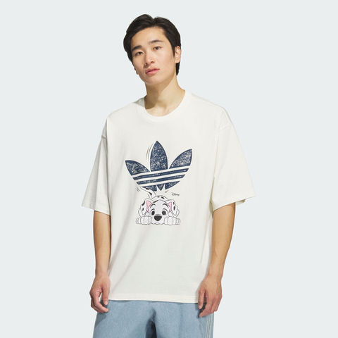 adidas Originals阿迪三叶草2025男子M GFX TEE针织无领短TKG6683