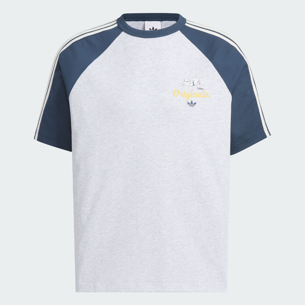 adidas Originals阿迪三叶草2025男子U RAGLAN TEE针织无领短TKG6685