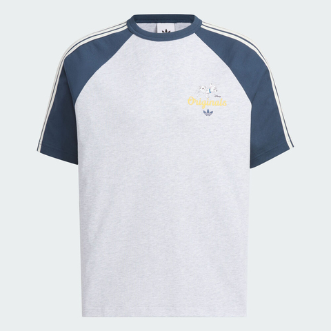 adidas Originals阿迪三叶草2025男子U RAGLAN TEE针织无领短TKG6685