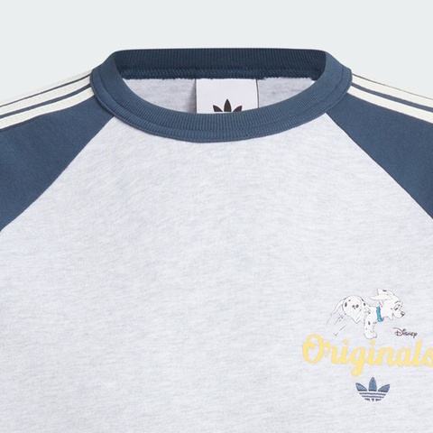 adidas Originals阿迪三叶草2025男子U RAGLAN TEE针织无领短TKG6685