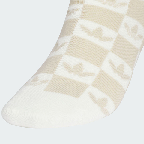 adidas Originals阿迪三叶草2025中性AOP LOW CUT 2PP短袜优惠装KF2498