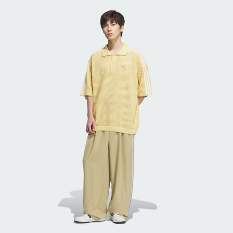 adidas Originals阿迪三叶草2025男子RST FF POLO SS针织有领短TKE5814