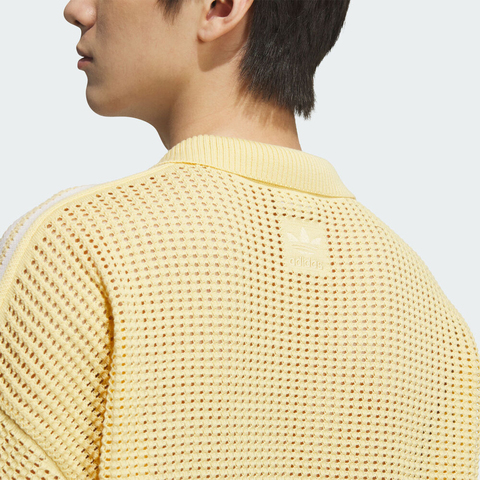 adidas Originals阿迪三叶草2025男子RST FF POLO SS针织有领短TKE5814