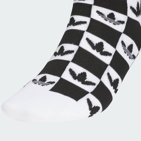 adidas Originals阿迪三叶草2025中性AOP LOW CUT 2PP短袜优惠装KF2497