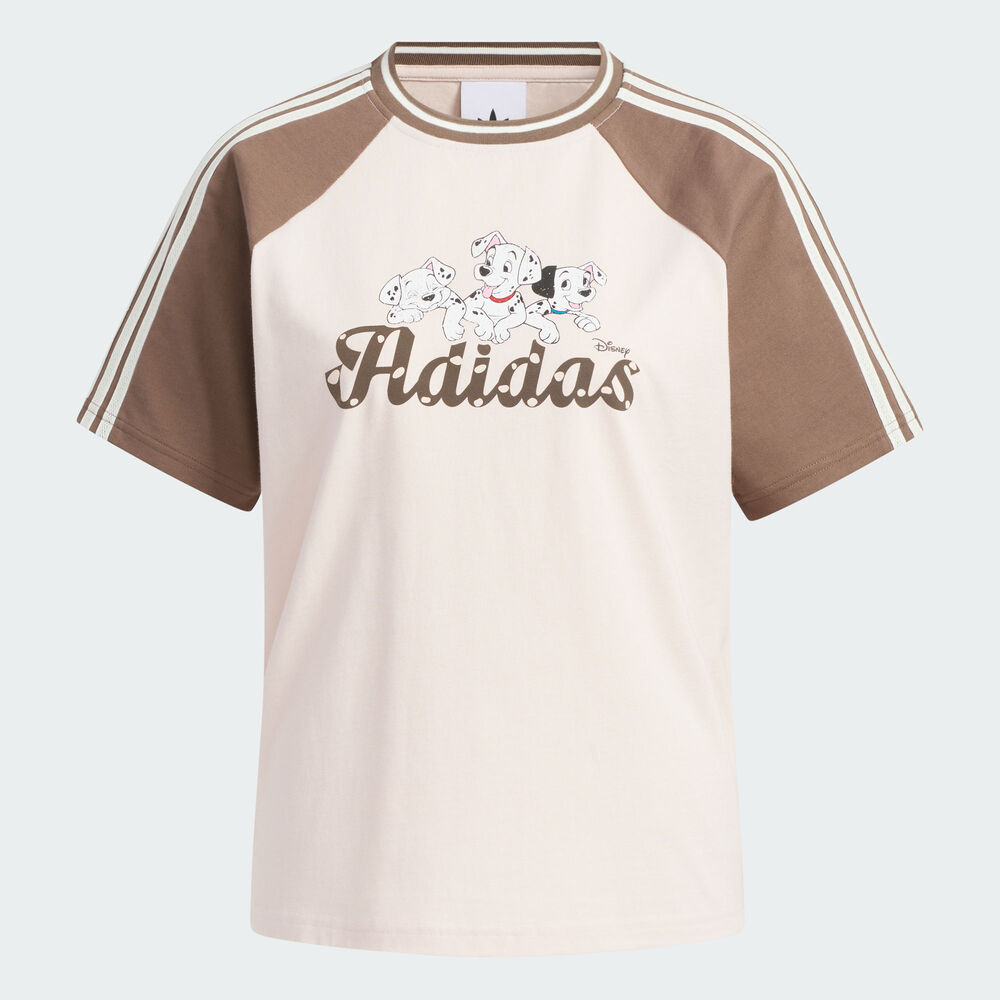 adidas Originals阿迪三叶草2025女子W RAGLAN TEE针织无领短TKG6699