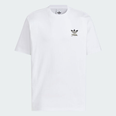 adidas Originals阿迪三叶草2025男子GRFX TEE针织无领短TKD1837