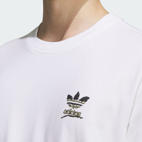 adidas Originals阿迪三叶草2025男子GRFX TEE针织无领短TKD1837