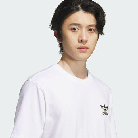 adidas Originals阿迪三叶草2025男子GRFX TEE针织无领短TKD1837