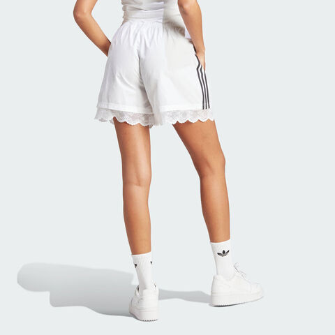 adidas Originals阿迪三叶草2025女子3 STRIPE SHORT梭织短裤IL2420