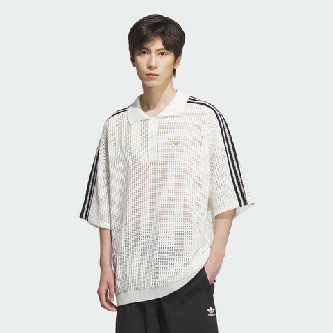 adidas Originals阿迪三叶草2025男子RST FF POLO SS针织有领短TKF0403