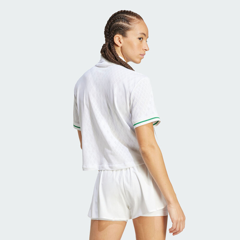 adidas Originals阿迪三叶草2025女子POLO PRO针织有领短TJM4734