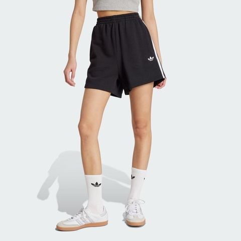 adidas Originals阿迪三叶草2025女子3S SHORTS FT针织短裤JW5109