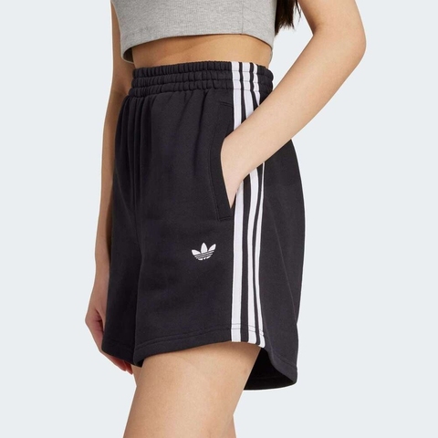 adidas Originals阿迪三叶草2025女子3S SHORTS FT针织短裤JW5109