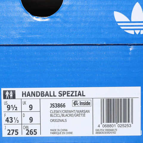 adidas Originals阿迪三叶草2025中性HANDBALL SPEZIALORI-CLASSICJS3866