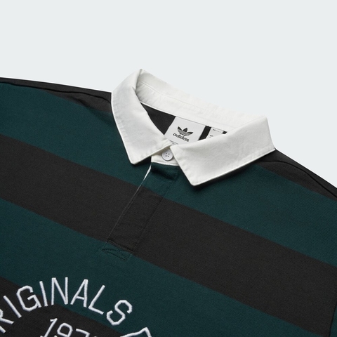 adidas Originals阿迪三叶草2025男子STRIPED POLO针织有领长TKF5068