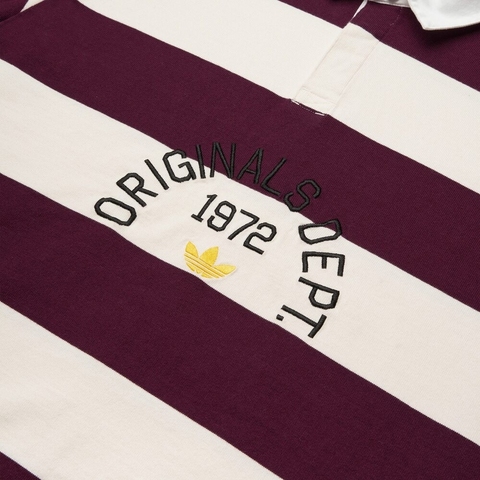 adidas Originals阿迪三叶草2025男子STRIPED POLO针织有领长TKF1867