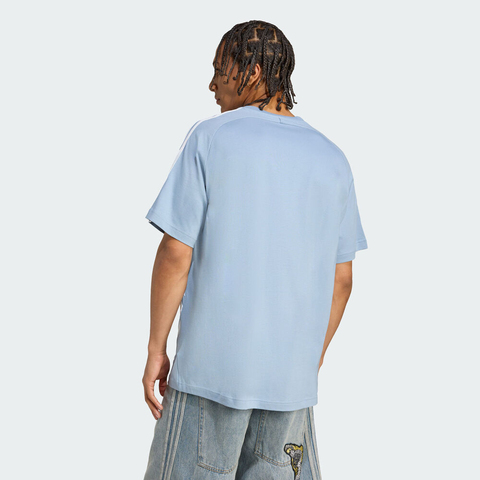 adidas Originals阿迪三叶草2025男子TEAMGEIST TEE针织无领短TKE0144