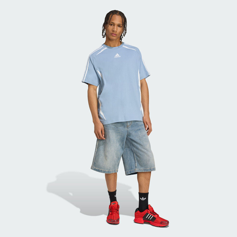 adidas Originals阿迪三叶草2025男子TEAMGEIST TEE针织无领短TKE0144