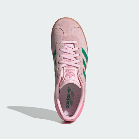 adidas阿迪达斯2025女大童GAZELLE J三叶草童装JP7128