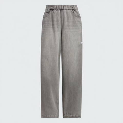 adidas Originals阿迪三叶草2025女子DENIM PANT牛仔长裤KC5839