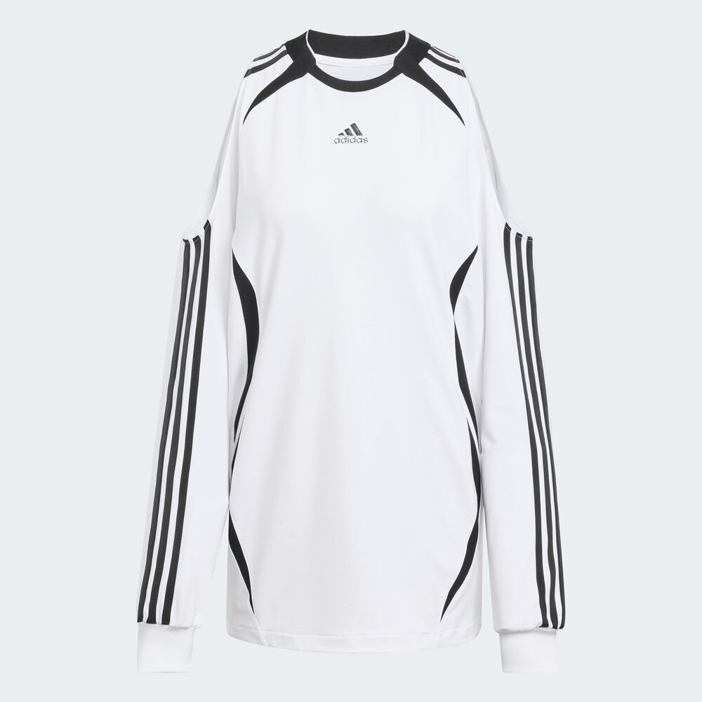 adidas Originals阿迪三叶草2025女子FASHION JERSEY针织无领长TKE9797